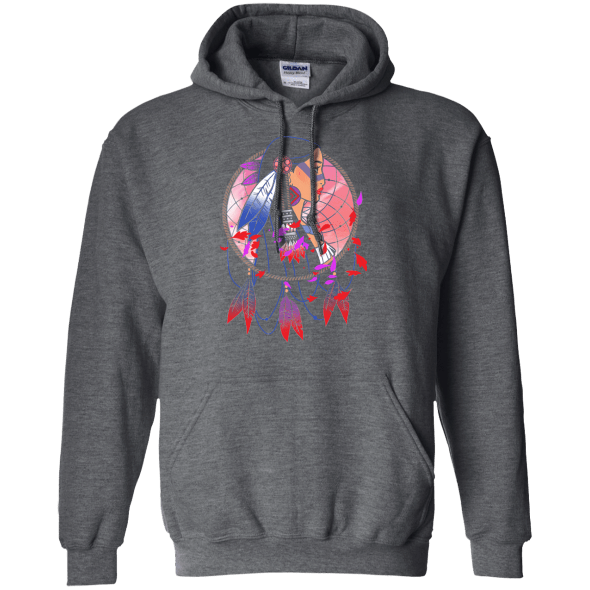 Sweatshirts Dark Heather / Small Colors of the Wind Pullover Hoodie