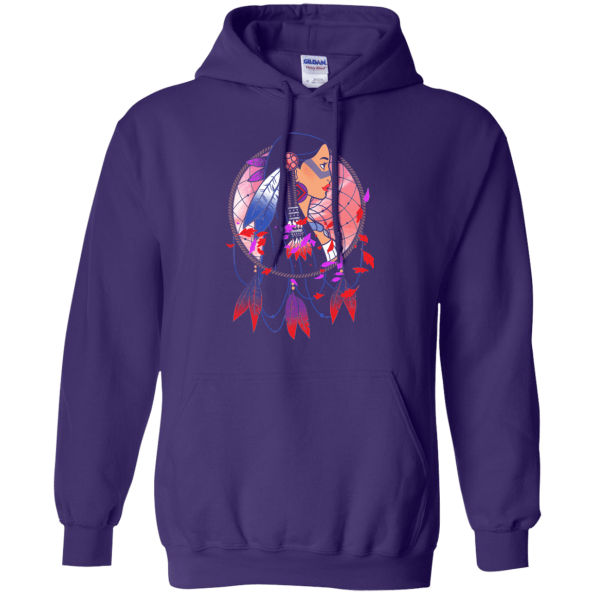 Sweatshirts Purple / Small Colors of the Wind Pullover Hoodie
