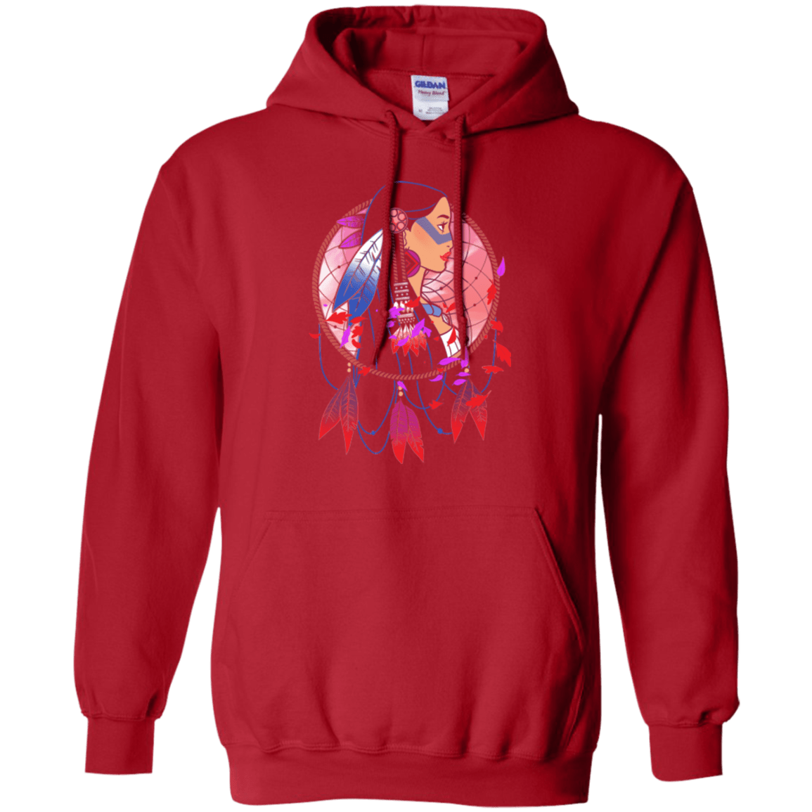 Sweatshirts Red / Small Colors of the Wind Pullover Hoodie