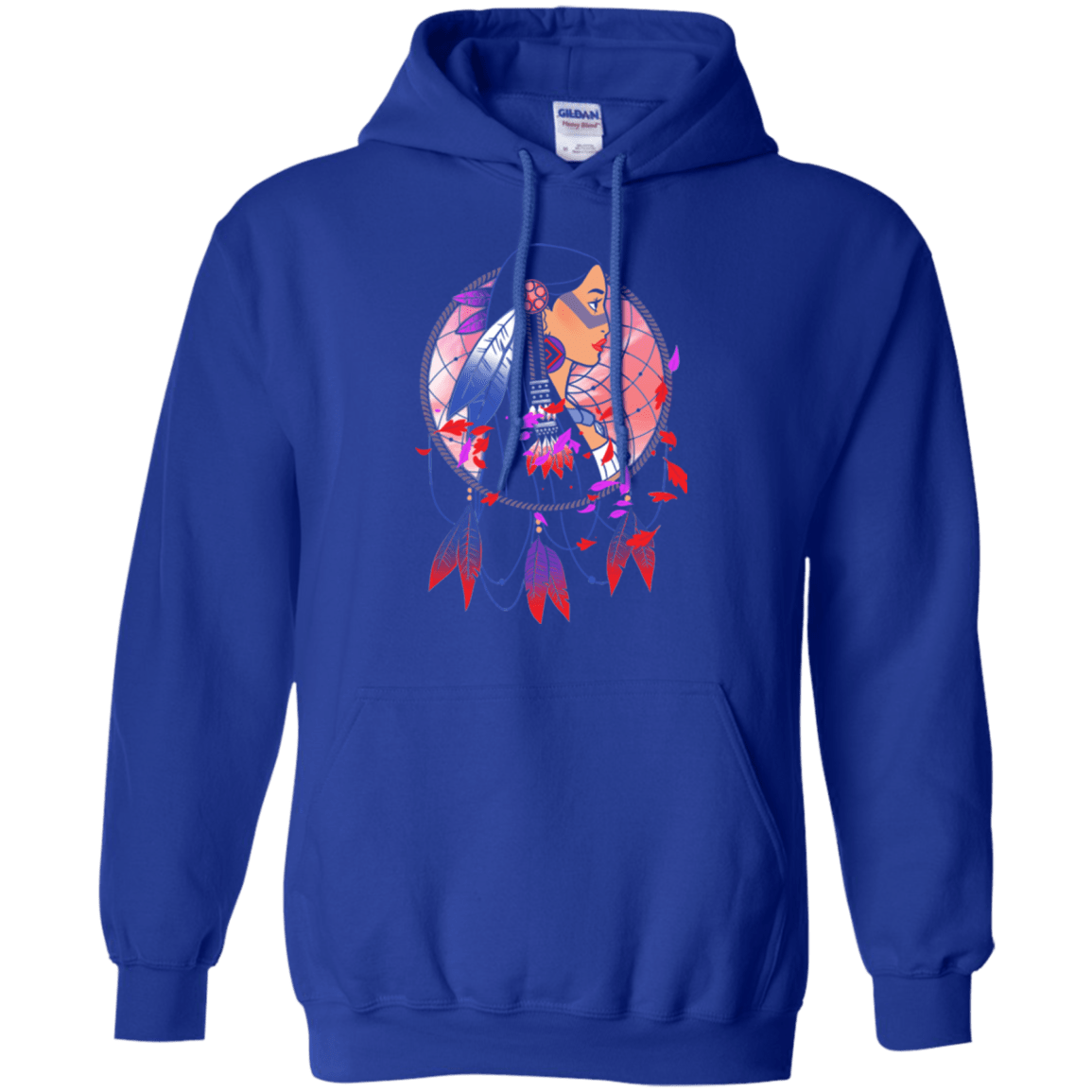 Sweatshirts Royal / Small Colors of the Wind Pullover Hoodie