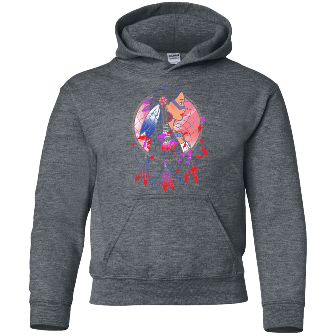 Sweatshirts Dark Heather / YS Colors of the Wind Youth Hoodie