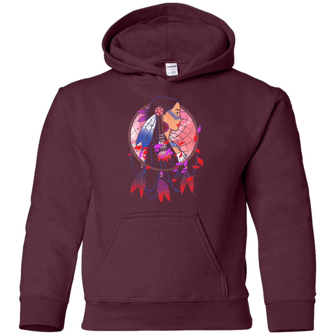 Sweatshirts Maroon / YS Colors of the Wind Youth Hoodie
