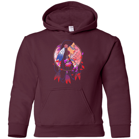 Sweatshirts Maroon / YS Colors of the Wind Youth Hoodie