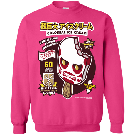 Sweatshirts Heliconia / S Colossal Ice Cream Crewneck Sweatshirt