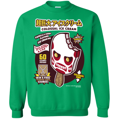 Sweatshirts Irish Green / S Colossal Ice Cream Crewneck Sweatshirt