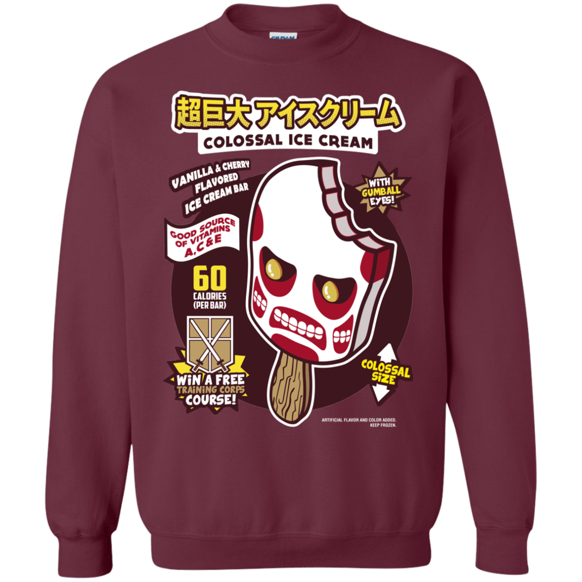 Colossal Ice Cream Crewneck Sweatshirt