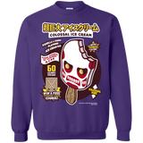 Sweatshirts Purple / S Colossal Ice Cream Crewneck Sweatshirt