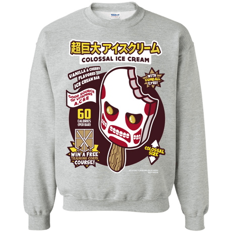 Sweatshirts Sport Grey / S Colossal Ice Cream Crewneck Sweatshirt