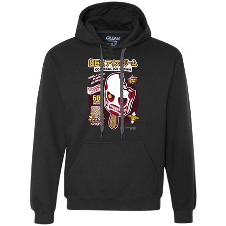 Sweatshirts Black / S Colossal Ice Cream Premium Fleece Hoodie