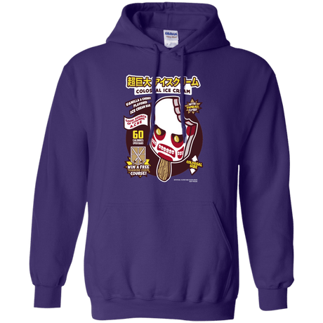 Sweatshirts Purple / S Colossal Ice Cream Pullover Hoodie