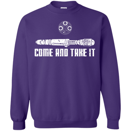 Sweatshirts Purple / S Come and Take it Crewneck Sweatshirt