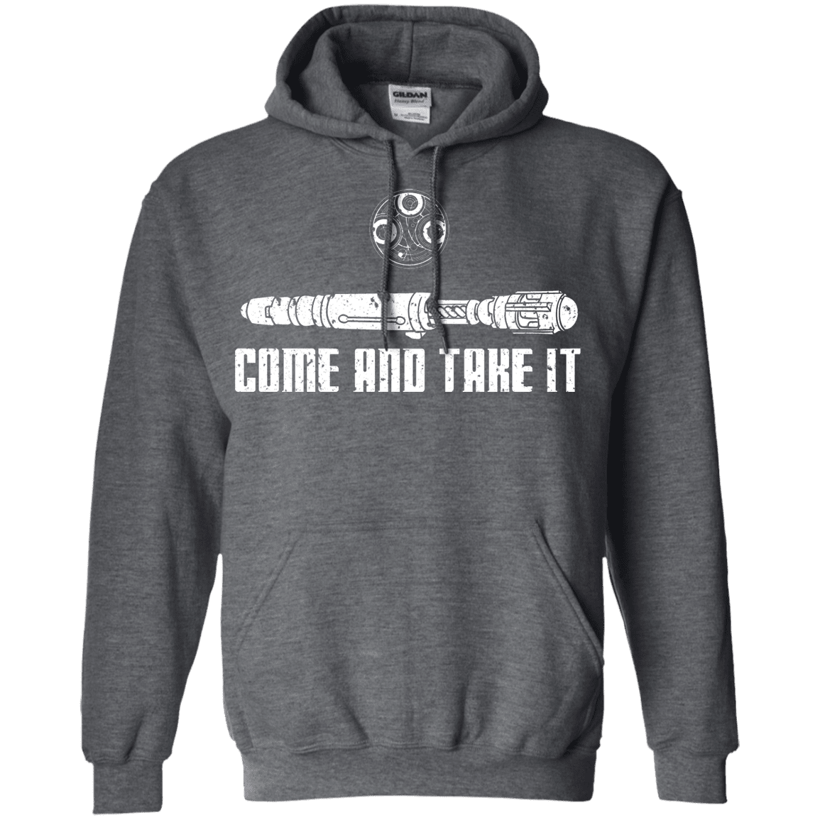 Sweatshirts Dark Heather / S Come and Take it Pullover Hoodie