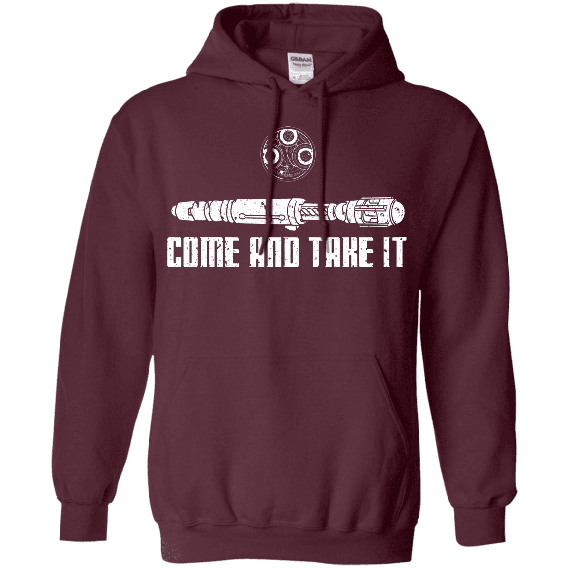 Sweatshirts Maroon / S Come and Take it Pullover Hoodie