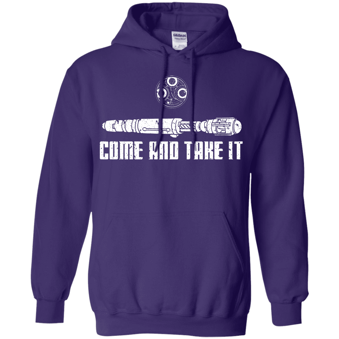 Sweatshirts Purple / S Come and Take it Pullover Hoodie
