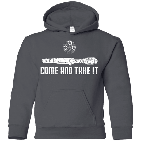 Sweatshirts Charcoal / YS Come and Take it Youth Hoodie