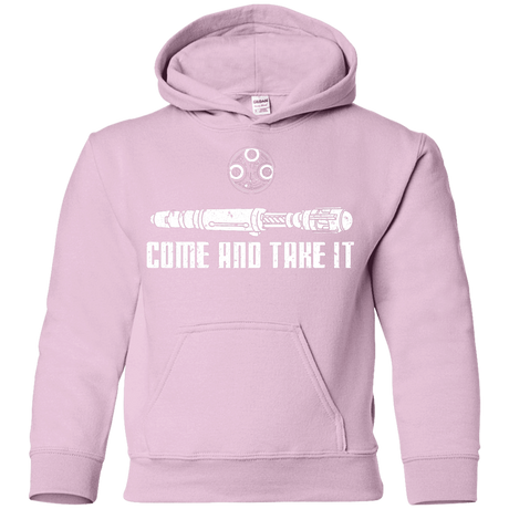 Sweatshirts Light Pink / YS Come and Take it Youth Hoodie