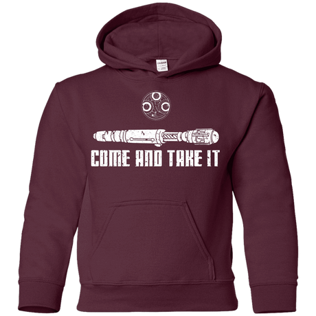 Sweatshirts Maroon / YS Come and Take it Youth Hoodie