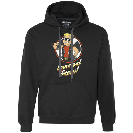 Sweatshirts Black / Small Come Get Some Premium Fleece Hoodie