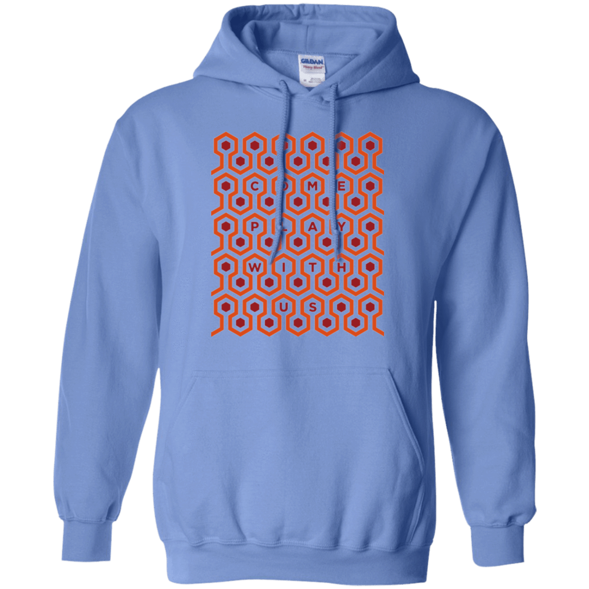 Sweatshirts Carolina Blue / Small Come Play With Us Danny Pullover Hoodie