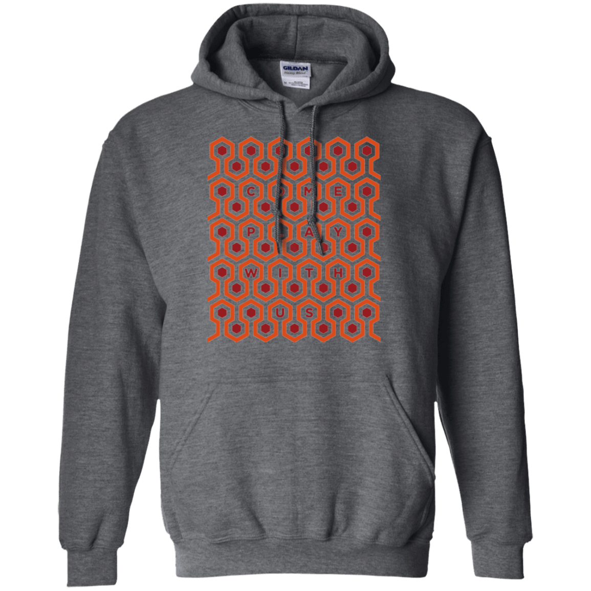 Sweatshirts Dark Heather / Small Come Play With Us Danny Pullover Hoodie