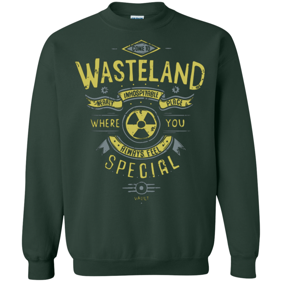 Sweatshirts Forest Green / Small Come to wasteland Crewneck Sweatshirt