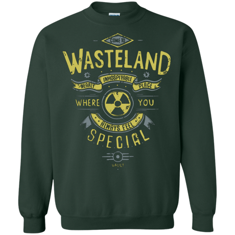 Sweatshirts Forest Green / Small Come to wasteland Crewneck Sweatshirt
