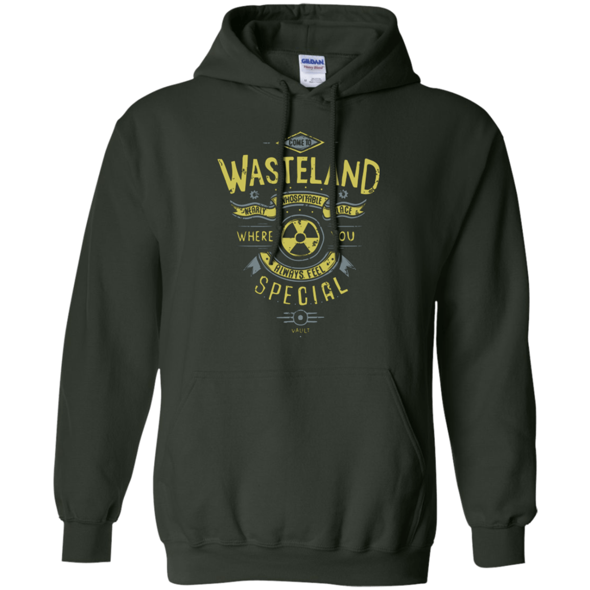 Sweatshirts Forest Green / Small Come to wasteland Pullover Hoodie