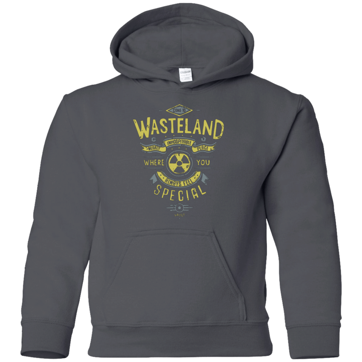 Sweatshirts Charcoal / YS Come to wasteland Youth Hoodie