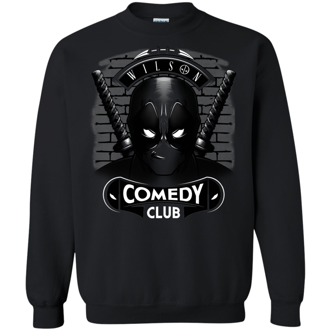 Sweatshirts Black / Small Comedy Club Crewneck Sweatshirt