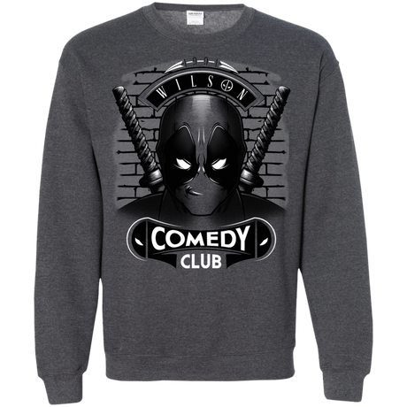 Sweatshirts Dark Heather / Small Comedy Club Crewneck Sweatshirt