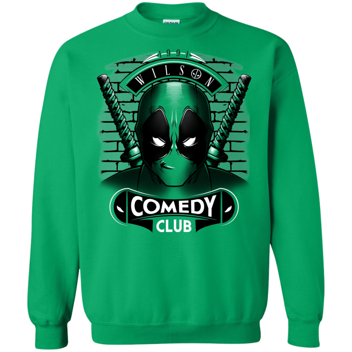 Sweatshirts Irish Green / Small Comedy Club Crewneck Sweatshirt