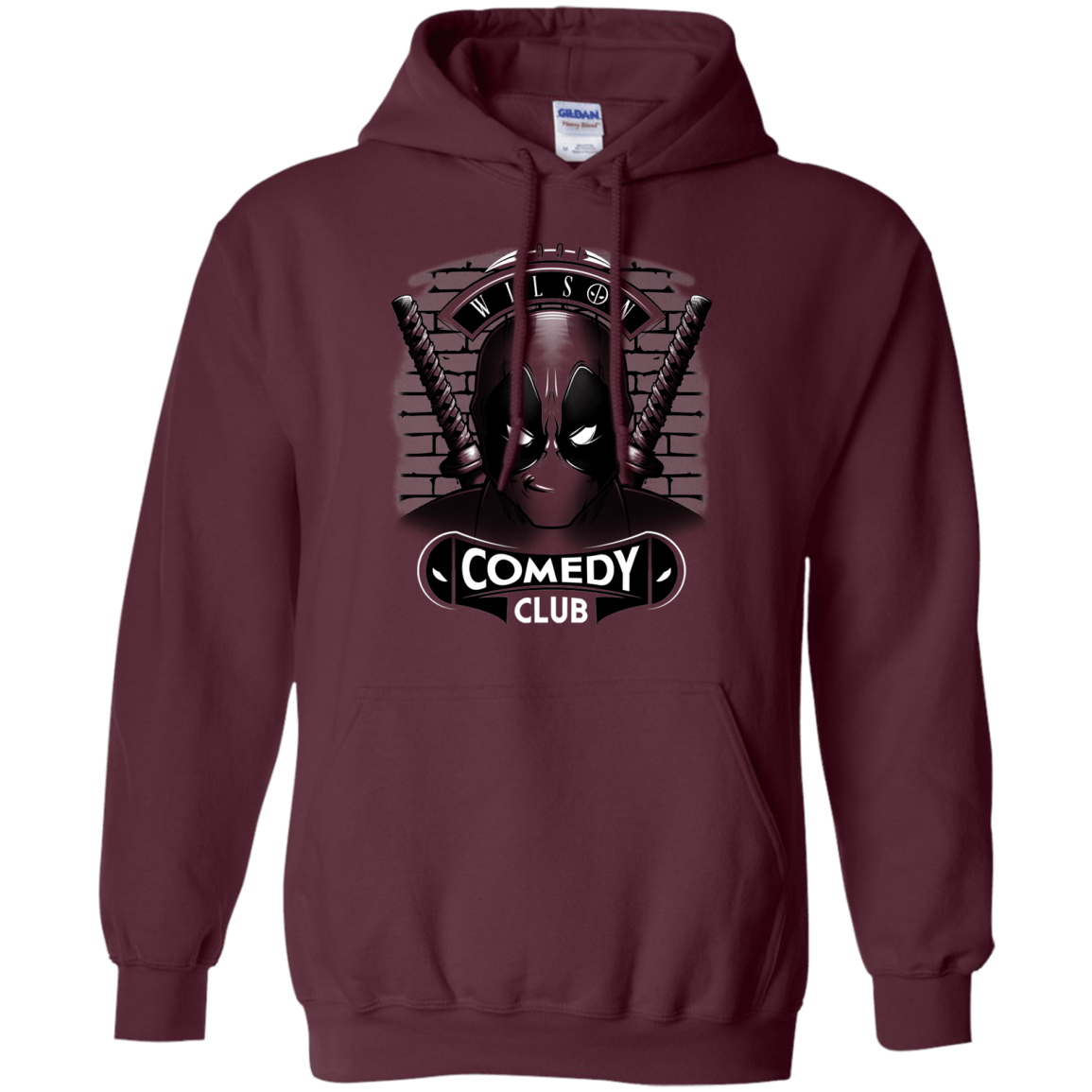 Sweatshirts Maroon / Small Comedy Club Pullover Hoodie