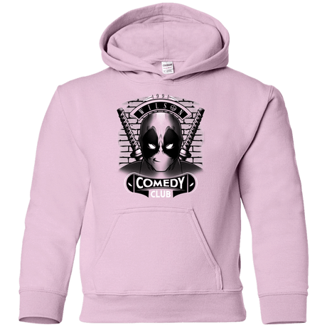 Sweatshirts Light Pink / YS Comedy Club Youth Hoodie