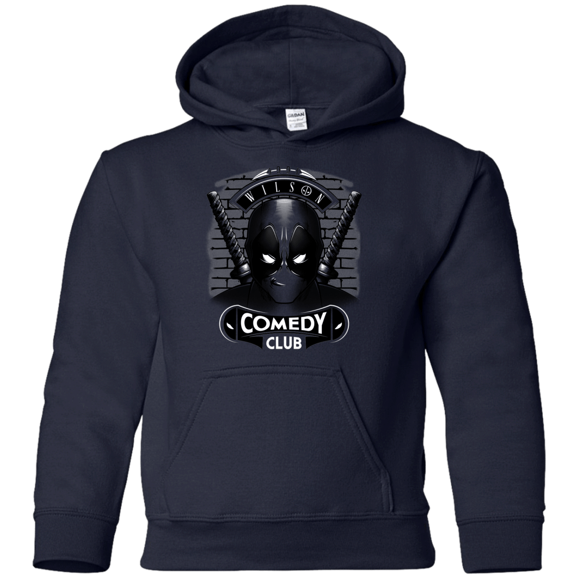 Sweatshirts Navy / YS Comedy Club Youth Hoodie