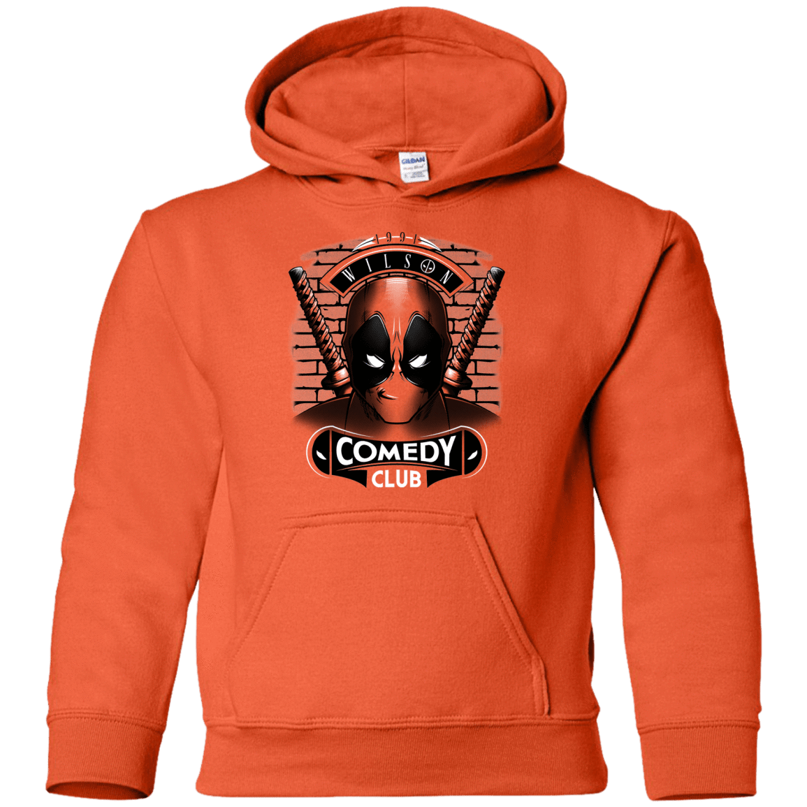 Sweatshirts Orange / YS Comedy Club Youth Hoodie