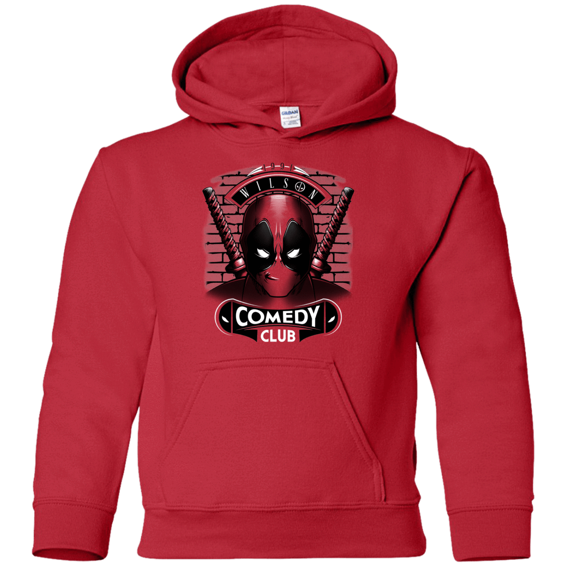 Sweatshirts Red / YS Comedy Club Youth Hoodie