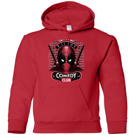 Sweatshirts Red / YS Comedy Club Youth Hoodie
