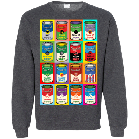 Sweatshirts Dark Heather / Small Comic Soup Crewneck Sweatshirt