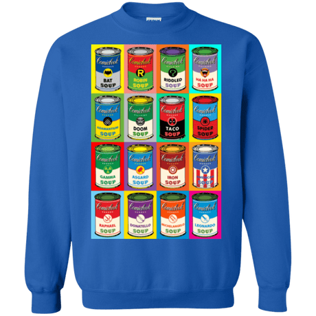 Sweatshirts Royal / Small Comic Soup Crewneck Sweatshirt