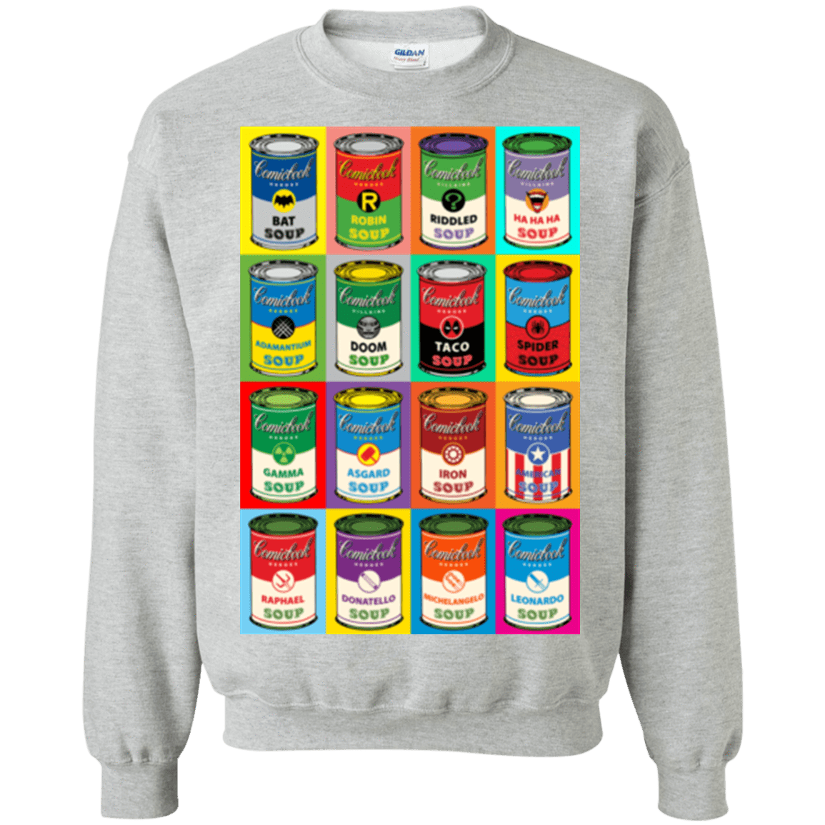 Sweatshirts Sport Grey / Small Comic Soup Crewneck Sweatshirt