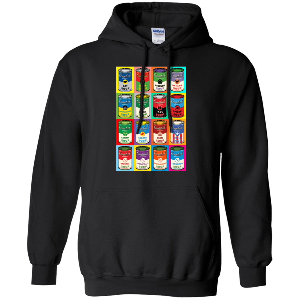 Sweatshirts Black / Small Comic Soup Pullover Hoodie