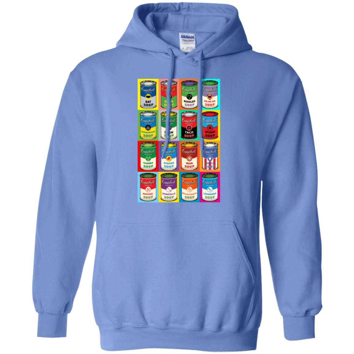 Sweatshirts Carolina Blue / Small Comic Soup Pullover Hoodie