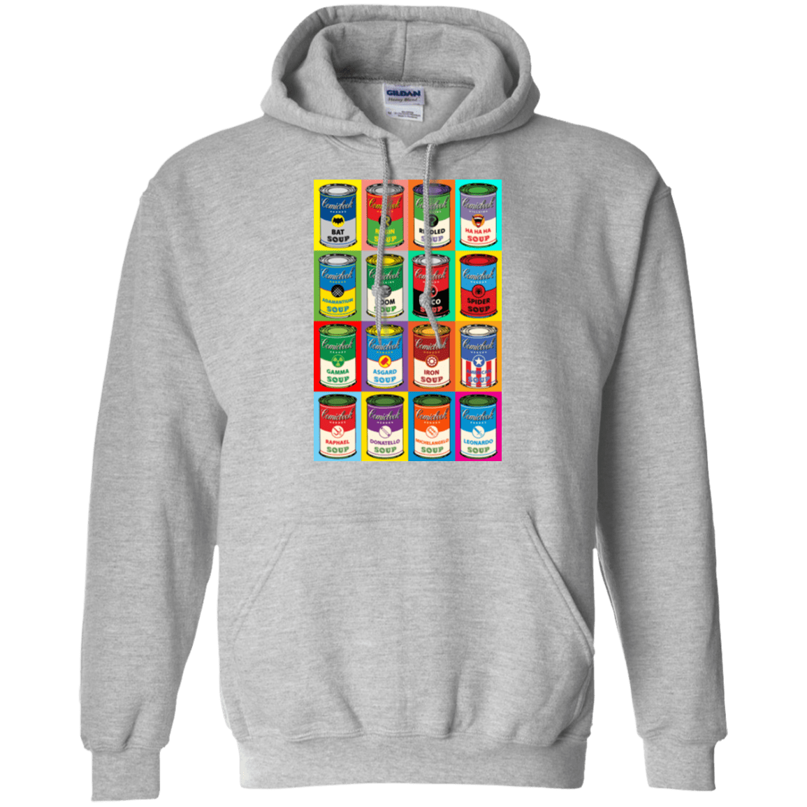Sweatshirts Sport Grey / Small Comic Soup Pullover Hoodie