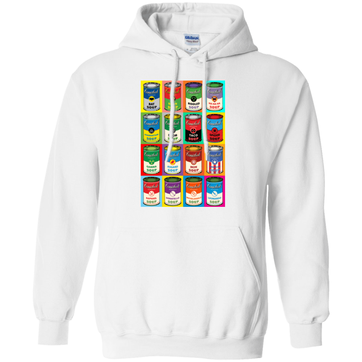 Sweatshirts White / Small Comic Soup Pullover Hoodie