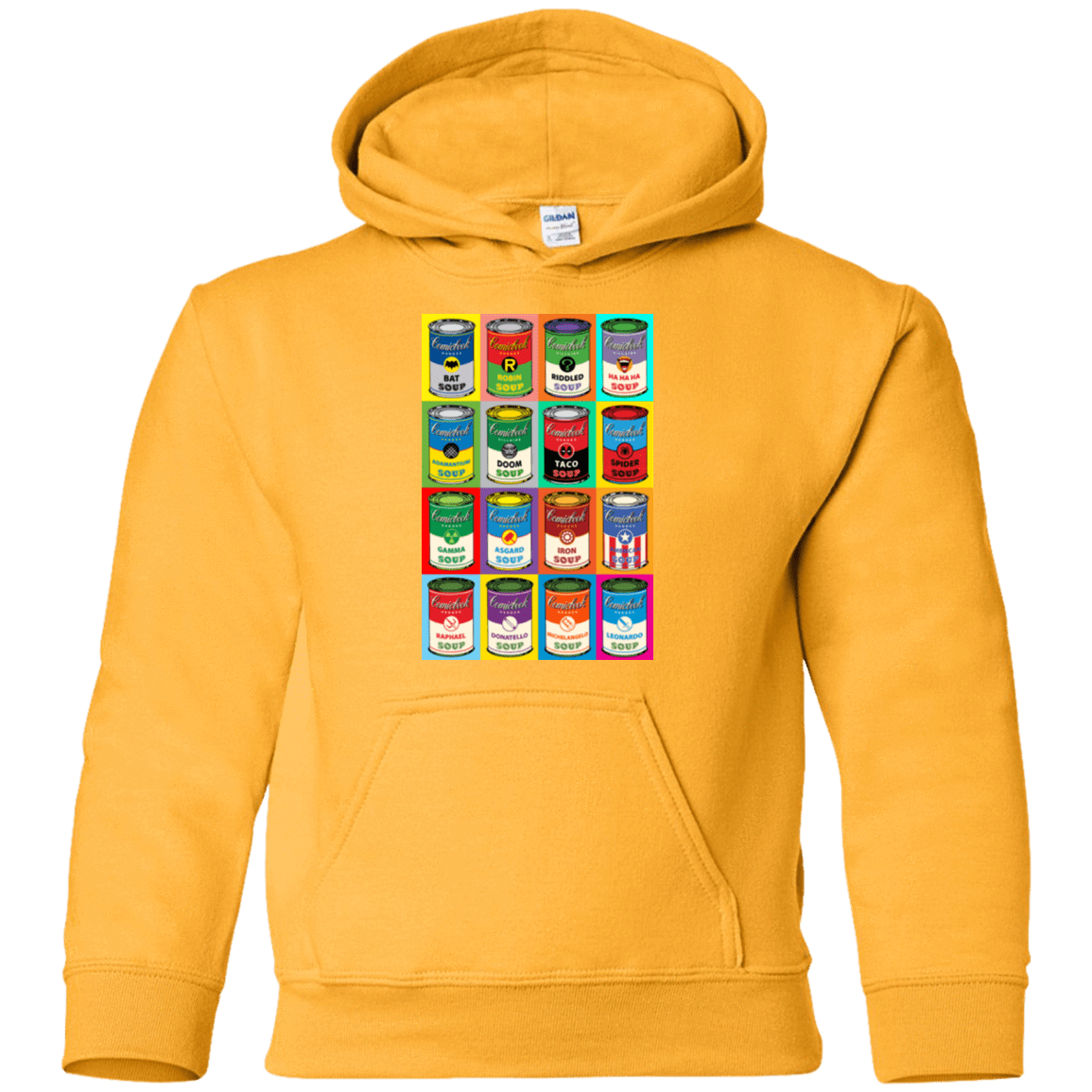Sweatshirts Gold / YS Comic Soup Youth Hoodie