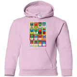 Sweatshirts Light Pink / YS Comic Soup Youth Hoodie