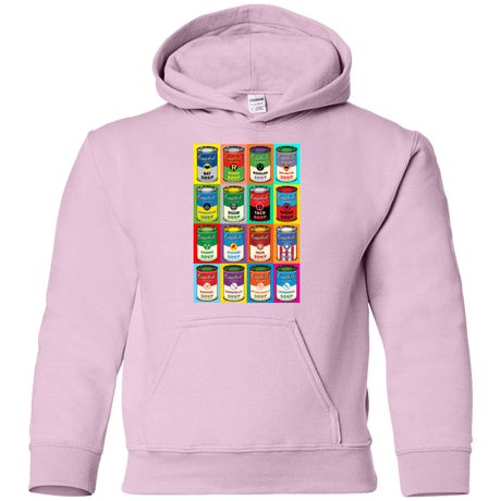 Sweatshirts Light Pink / YS Comic Soup Youth Hoodie