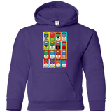 Sweatshirts Purple / YS Comic Soup Youth Hoodie