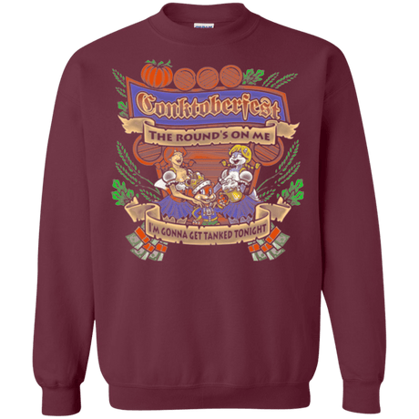 Sweatshirts Maroon / Small Conktoberfest Crewneck Sweatshirt