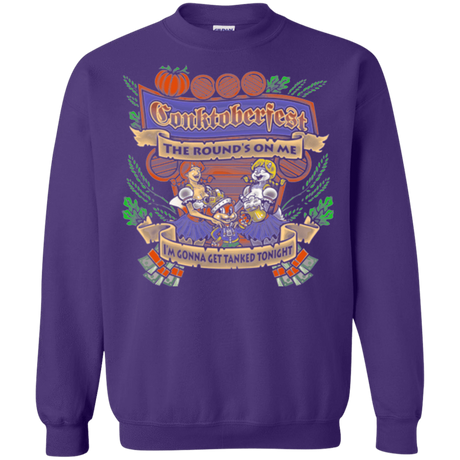 Sweatshirts Purple / Small Conktoberfest Crewneck Sweatshirt